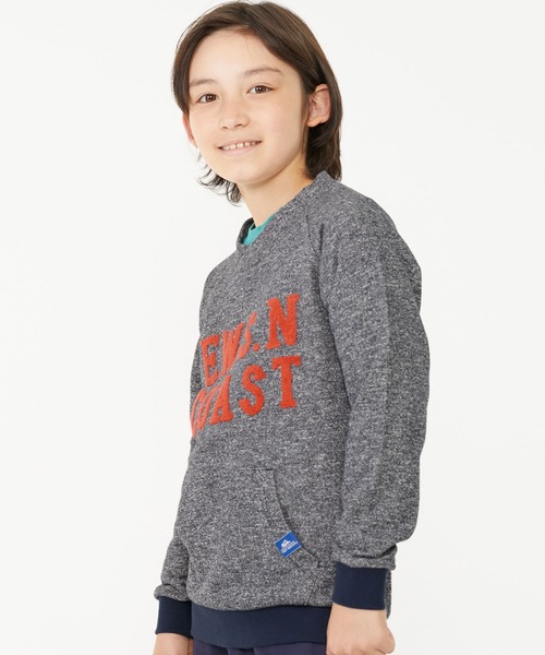 KRIFF MAYER Kid's Collection(クリフメイヤーキッズコレクション)の「ウラふわチャリトレ(スウェット・キッズ・ネイビー/ブラウン/グレー/カーキ・120/130/140/150/160/170)」の6枚目の写真
