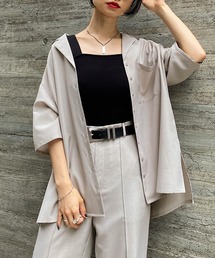 PAGEBOY | クリアルーズセットアップシャツ(シャツ/ブラウス)