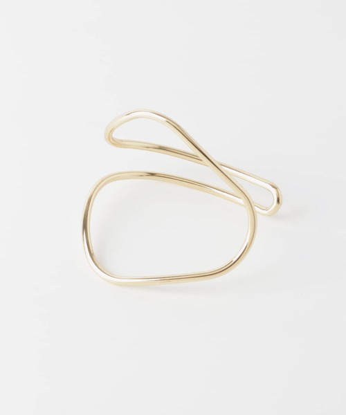 SMELLY(スメリー)の「ルーズラインバングル(バングル/リストバンド・レディース・ゴールド・-)」の5枚目の写真