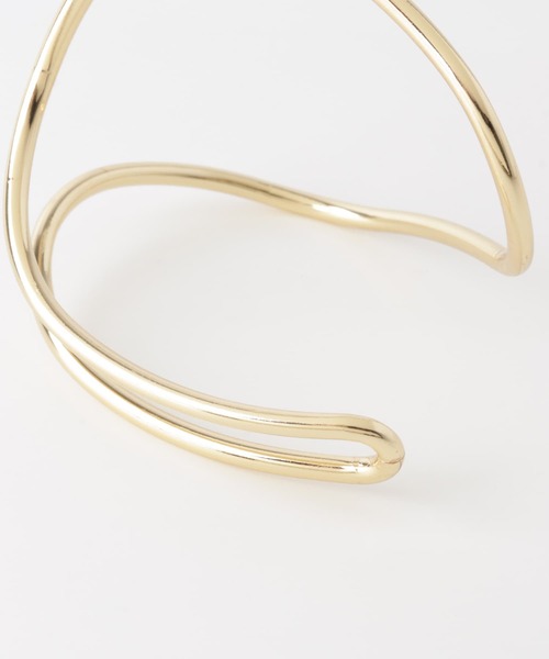SMELLY(スメリー)の「ルーズラインバングル(バングル/リストバンド・レディース・ゴールド・-)」の3枚目の写真