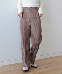 BeAMS DOT | 【WEB限定】BeAMS DOT / チェック柄 スラックスパンツ(スラックス)