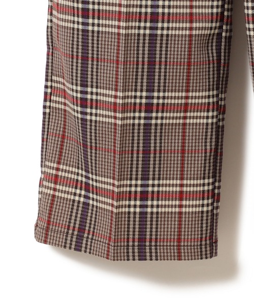 BeAMS DOT(ビームスドット)の「【WEB限定】BeAMS DOT / チェック柄 スラックスパンツ(スラックス・レディース・ブラウン/オレンジ・SMALL/MEDIUM)」の7枚目の写真