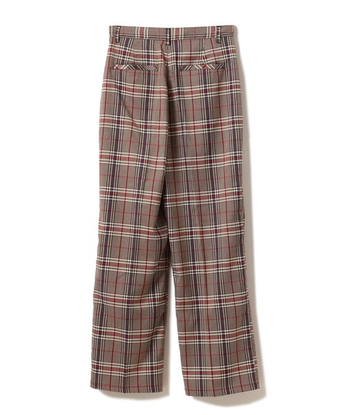BeAMS DOT(ビームスドット)の「【WEB限定】BeAMS DOT / チェック柄 スラックスパンツ(スラックス・レディース・ブラウン/オレンジ・SMALL/MEDIUM)」の6枚目の写真