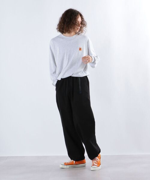 newhattan（ニューハッタン）の「【SHIPS any別注】newhattan: ロングスリーブ Tシャツ  グレー◇（Tシャツ/カットソー・メンズ・ライトグレー・MEDIUM/LARGE/X-LARGE）」の15枚目の写真