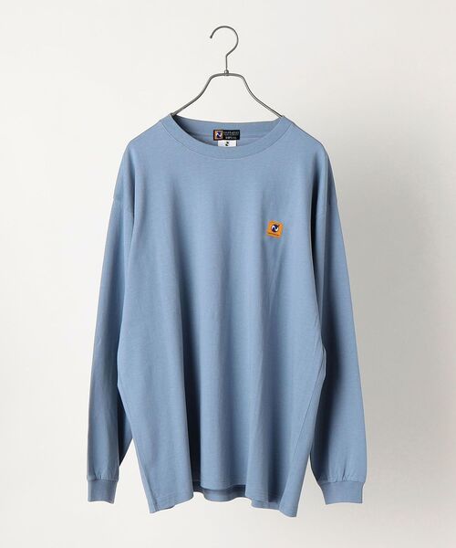 newhattan（ニューハッタン）の「【SHIPS any別注】newhattan: ロングスリーブ Tシャツ  グレー◇（Tシャツ/カットソー・メンズ・ライトグレー・MEDIUM/LARGE/X-LARGE）」の16枚目の写真