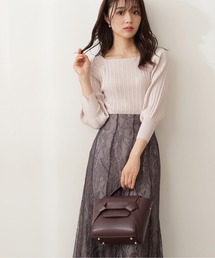 PROPORTION BODY DRESSING | アイレットリブマトンスリーブニット / 1211270903(ニット/セーター)