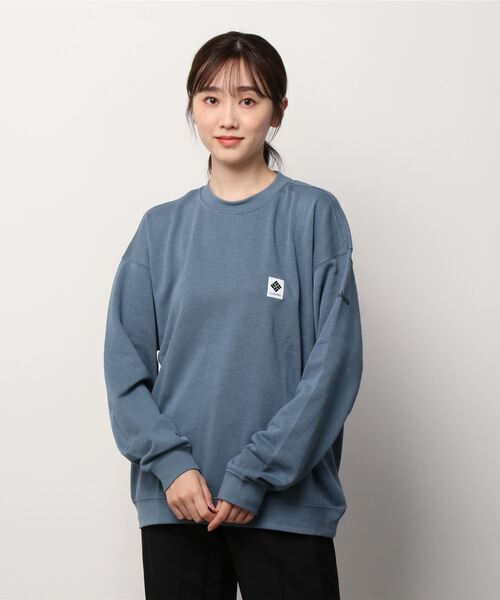 Columbia(コロンビア)の「【展開店舗限定アイテム】columbia/コロンビア ルーズシルエット ワンポイントスウェット PM0392(スウェット・メンズ・ブラック/ブラウン/グレー/ブルー/グリーン・S/M/L/XL)」の5枚目の写真