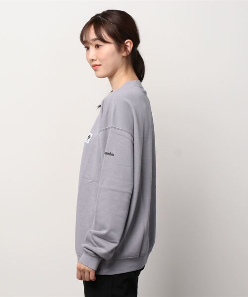 Columbia(コロンビア)の「【展開店舗限定アイテム】columbia/コロンビア ルーズシルエット ワンポイントスウェット PM0392(スウェット・メンズ・ブラック/ブラウン/グレー/ブルー/グリーン・S/M/L/XL)」の15枚目の写真