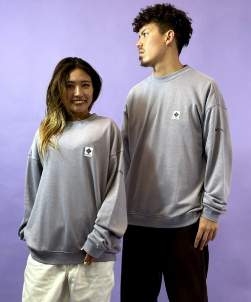 Columbia(コロンビア)の「【展開店舗限定アイテム】columbia/コロンビア ルーズシルエット ワンポイントスウェット PM0392(スウェット・メンズ・ブラック/ブラウン/グレー/ブルー/グリーン・S/M/L/XL)」の2枚目の写真