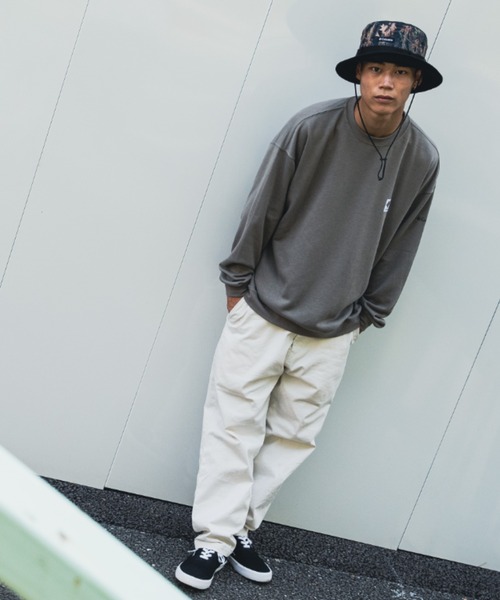 Columbia(コロンビア)の「【展開店舗限定アイテム】columbia/コロンビア ルーズシルエット ワンポイントスウェット PM0392(スウェット・メンズ・ブラック/ブラウン/グレー/ブルー/グリーン・S/M/L/XL)」の7枚目の写真