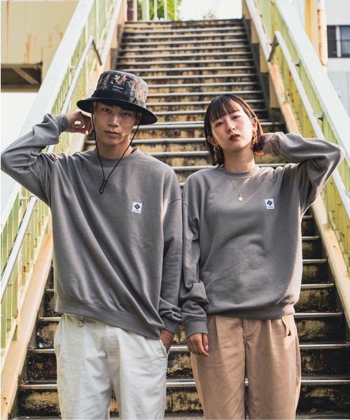Columbia(コロンビア)の「【展開店舗限定アイテム】columbia/コロンビア ルーズシルエット ワンポイントスウェット PM0392(スウェット・メンズ・ブラック/ブラウン/グレー/ブルー/グリーン・S/M/L/XL)」の12枚目の写真