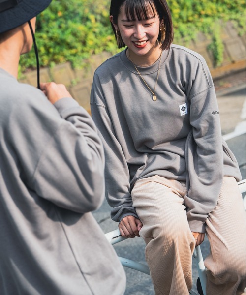 Columbia(コロンビア)の「【展開店舗限定アイテム】columbia/コロンビア ルーズシルエット ワンポイントスウェット PM0392(スウェット・メンズ・ブラック/ブラウン/グレー/ブルー/グリーン・S/M/L/XL)」の9枚目の写真