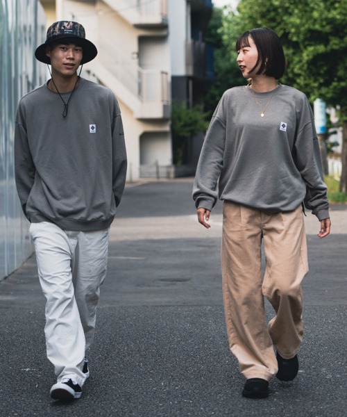 Columbia(コロンビア)の「【展開店舗限定アイテム】columbia/コロンビア ルーズシルエット ワンポイントスウェット PM0392(スウェット・メンズ・ブラック/ブラウン/グレー/ブルー/グリーン・S/M/L/XL)」の10枚目の写真