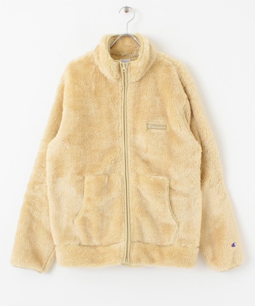 Champion(チャンピオン)の「『別注』『消臭/抗菌/防臭』Champion シェルパフリーススタンドジャケット(その他アウター・レディース・ネイビー/ベージュ/ブラウン/ブラック・MEDIUM/SMALL)」の13枚目の写真