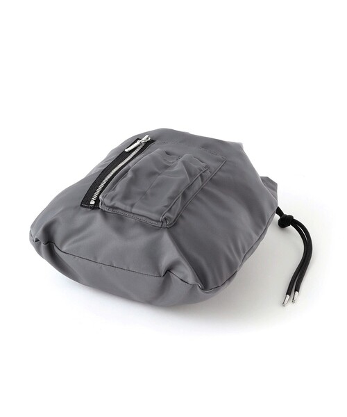 LOVELESS（ラブレス）の「MA-1 バッグ（ハンドバッグ・メンズ・ブラック/グレー・FREE）」の6枚目の写真