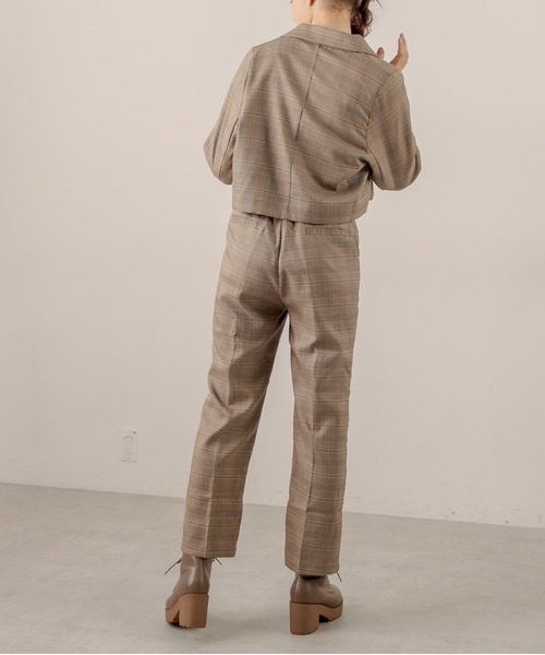 OLIVE des OLIVE（オリーブデオリーブ）の「ショコラスラックスパンツ（スラックス・レディース・ブラウン/ブラック/ブルー/ダークブラウン/ピンクベージュ・SMALL/MEDIUM）」の14枚目の写真