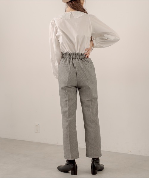 OLIVE des OLIVE（オリーブデオリーブ）の「ショコラスラックスパンツ（スラックス・レディース・ブラウン/ブラック/ブルー/ダークブラウン/ピンクベージュ・SMALL/MEDIUM）」の19枚目の写真