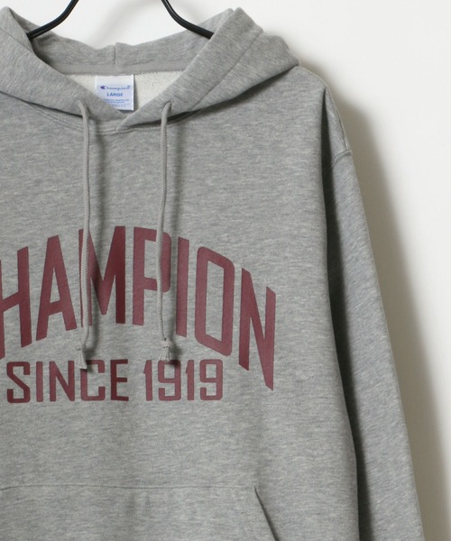 Champion カレッジプリント プルオーバー スウェットパーカー Champion チャンピオン カレッジプリント リバースウィーブ スウェット