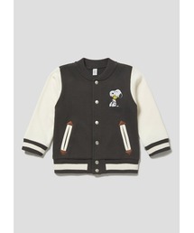 ドッグハウス(ピーナッツ)｜ベビースウェットスタジアムジャンパー