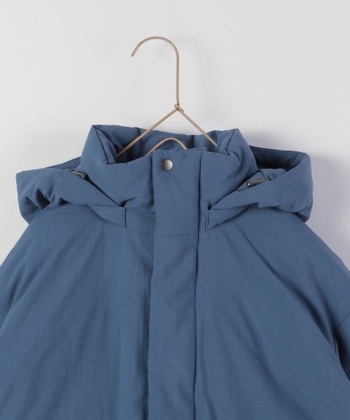 LOWRYS FARM（ローリーズファーム）の「エアサーマルフードブルゾン　953338（ダウンジャケット/コート・キッズ・ブラック/ベージュ/ブルー・110cm/120cm/130cm/140cm/150cm）」の6枚目の写真