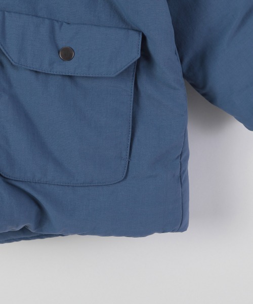 LOWRYS FARM（ローリーズファーム）の「エアサーマルフードブルゾン　953338（ダウンジャケット/コート・キッズ・ブラック/ベージュ/ブルー・110cm/120cm/130cm/140cm/150cm）」の14枚目の写真