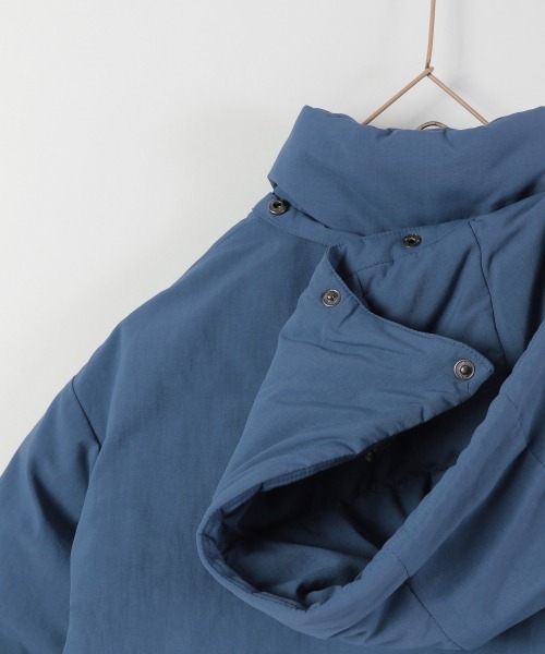 LOWRYS FARM（ローリーズファーム）の「エアサーマルフードブルゾン　953338（ダウンジャケット/コート・キッズ・ブラック/ベージュ/ブルー・110cm/120cm/130cm/140cm/150cm）」の13枚目の写真