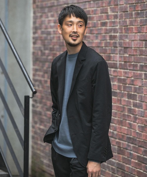 URBAN RESEARCH DOORS(アーバンリサーチドアーズ)の「LIFE STYLE TAILOR Move it アクティブジャケット(スーツジャケット・メンズ・ブラック/ネイビー・44/48/50/46)」の1枚目の写真