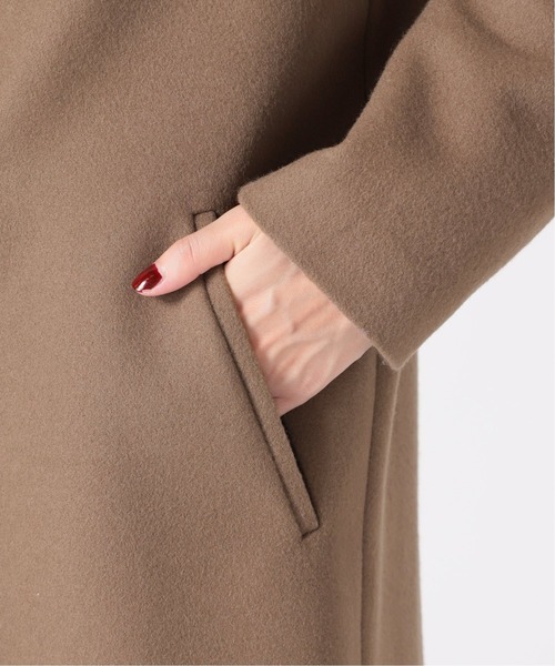 La TOTALITE(ラトータリテ)の「ウールビーバーチェスターコート◆(チェスターコート・レディース・ブラック/ベージュ/パープル/ブラウン・40/38/36)」の12枚目の写真