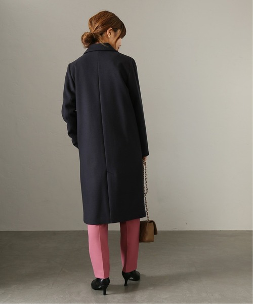 La TOTALITE(ラトータリテ)の「ウールビーバーチェスターコート◆(チェスターコート・レディース・ブラック/ベージュ/パープル/ブラウン・40/38/36)」の20枚目の写真