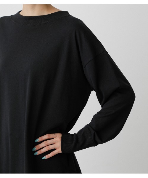 【新品未使用】ブラックバイマウジー 長袖　カットソー　Tシャツ BACK BUTTON LONG T/バックボタンロングT（Tシャツ/カットソー