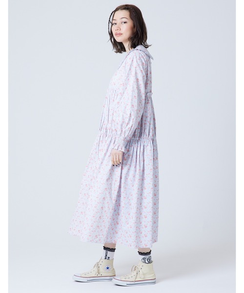 Little sunny bite（リトルサニーバイト）の「Girly cherry print long dress（ワンピース・レディース・その他・MEDIUM/SMALL）」の2枚目の写真