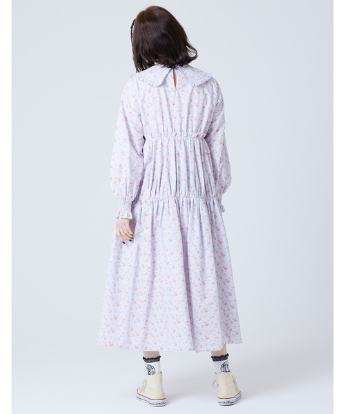 Little sunny bite（リトルサニーバイト）の「Girly cherry print long dress（ワンピース・レディース・その他・MEDIUM/SMALL）」の3枚目の写真
