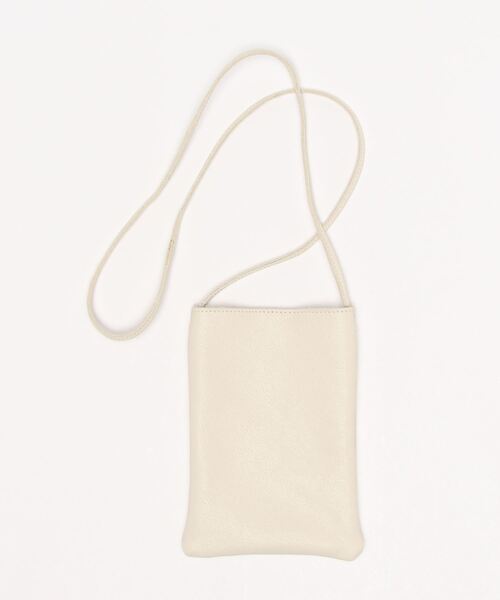 LIAN（リアン）の「【Made in Japan】レザーマルチポシェット（ショルダーバッグ・レディース・ブラック/ブラウン/オフホワイト・FREE）」の22枚目の写真