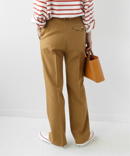 JOURNAL STANDARD relume(ジャーナルスタンダード レリューム)の「配色ステッチテーパードパンツ◆(その他パンツ・レディース・ブラック/ブラウン・36/38)」の15枚目の写真