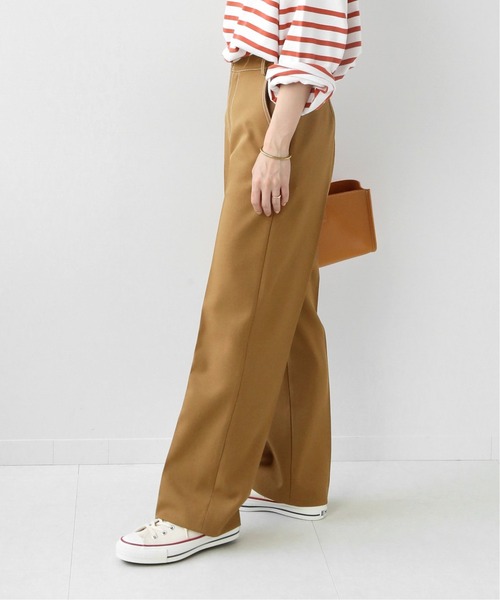 JOURNAL STANDARD relume(ジャーナルスタンダード レリューム)の「配色ステッチテーパードパンツ◆(その他パンツ・レディース・ブラック/ブラウン・36/38)」の11枚目の写真