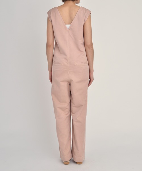 YANUK（ヤヌーク）の「【YANUK/ヤヌーク】DENIT オールインワン（サロペット/オーバーオール・レディース・ブラウン/ミント/コーラルピンク・S/M）」の6枚目の写真