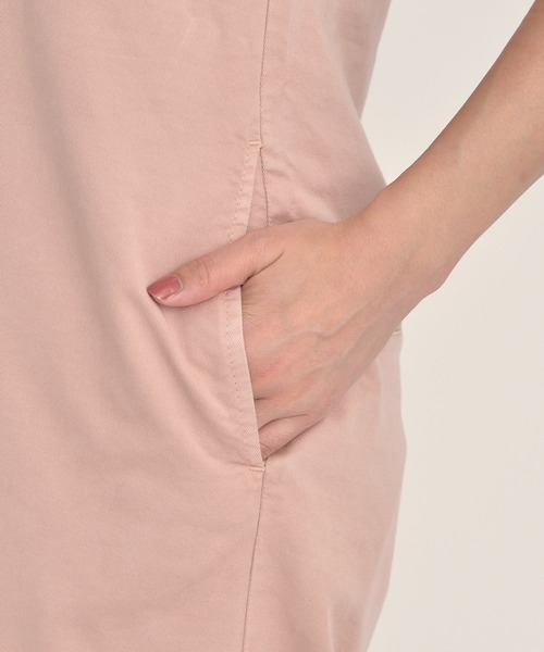 YANUK（ヤヌーク）の「【YANUK/ヤヌーク】DENIT オールインワン（サロペット/オーバーオール・レディース・ブラウン/ミント/コーラルピンク・S/M）」の9枚目の写真