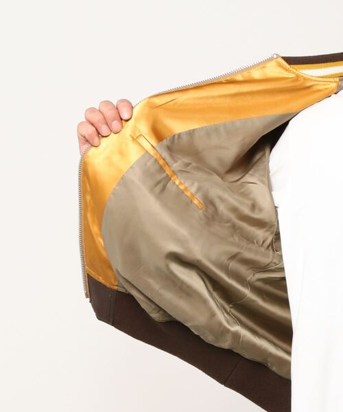 ANREALAGE(アンリアレイジ)の「ANREALAGE(アンリアレイジ)GRAVITY Mt FUJI JUMPER(ブルゾン・メンズ・ブラウン・48)」の4枚目の写真