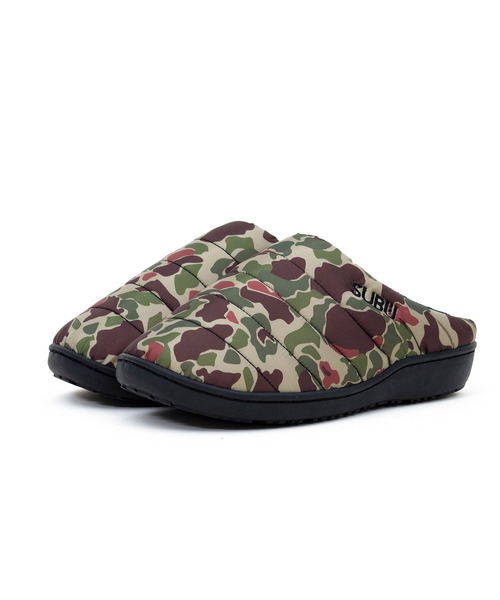 SUBU(スブ)の「SUBU WINTER SANDAL Permanent Collection(サンダル・レディース・ブラウン系カモフラージュ/ドット/カーキ/ベージュ/ブラック/グレー・0/00/3/2/4/1)」の21枚目の写真