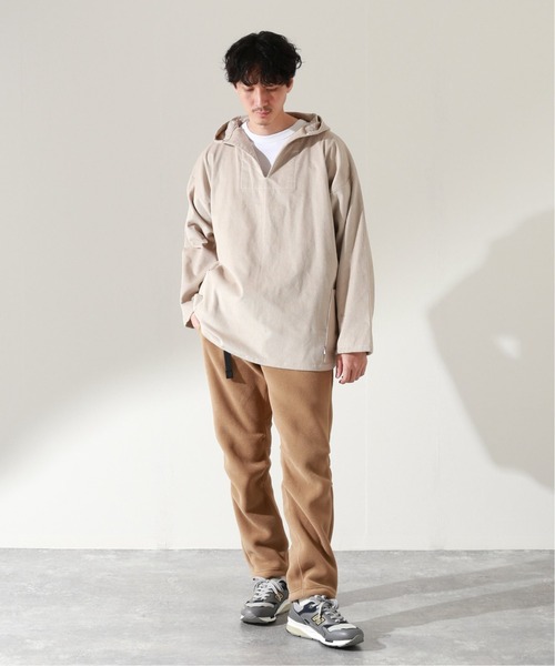 JOURNAL STANDARD relume SELECT（ジャーナルスタンダードレリュームセレクト）の「【NEWLYN SMOCKS/ニューリンスモック】NEW HOODED コーデュロイスモック（シャツ/ブラウス・メンズ・ブラック/ボルドー/ホワイト系その他・MEDIUM/LARGE）」の12枚目の写真