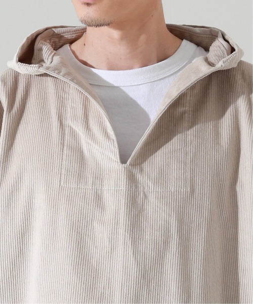 JOURNAL STANDARD relume SELECT（ジャーナルスタンダードレリュームセレクト）の「【NEWLYN SMOCKS/ニューリンスモック】NEW HOODED コーデュロイスモック（シャツ/ブラウス・メンズ・ブラック/ボルドー/ホワイト系その他・MEDIUM/LARGE）」の16枚目の写真