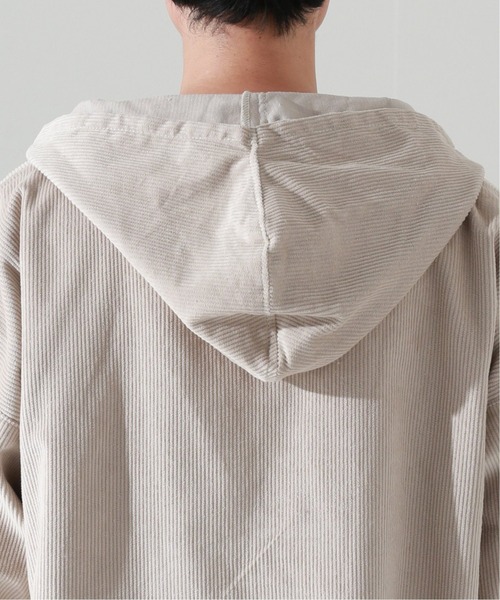 JOURNAL STANDARD relume SELECT（ジャーナルスタンダードレリュームセレクト）の「【NEWLYN SMOCKS/ニューリンスモック】NEW HOODED コーデュロイスモック（シャツ/ブラウス・メンズ・ブラック/ボルドー/ホワイト系その他・MEDIUM/LARGE）」の18枚目の写真