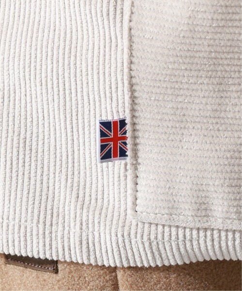 JOURNAL STANDARD relume SELECT（ジャーナルスタンダードレリュームセレクト）の「【NEWLYN SMOCKS/ニューリンスモック】NEW HOODED コーデュロイスモック（シャツ/ブラウス・メンズ・ブラック/ボルドー/ホワイト系その他・MEDIUM/LARGE）」の9枚目の写真