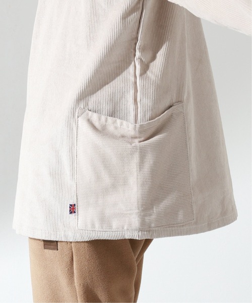 JOURNAL STANDARD relume SELECT（ジャーナルスタンダードレリュームセレクト）の「【NEWLYN SMOCKS/ニューリンスモック】NEW HOODED コーデュロイスモック（シャツ/ブラウス・メンズ・ブラック/ボルドー/ホワイト系その他・MEDIUM/LARGE）」の5枚目の写真
