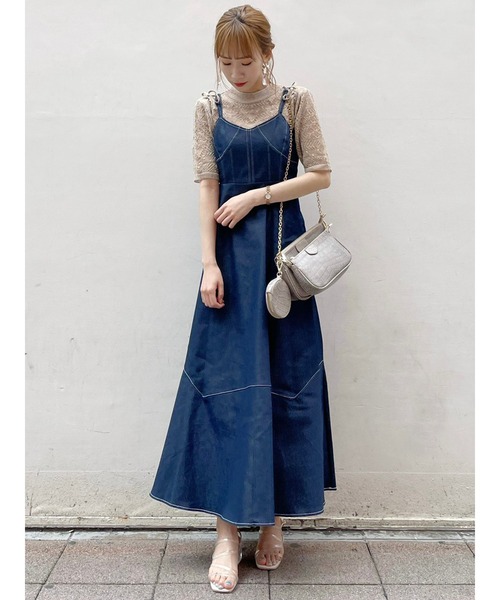 セール ブランド古着 キャミソールワンピース ワンピース Dazzlin ダズリン のファッション通販 Zozoused