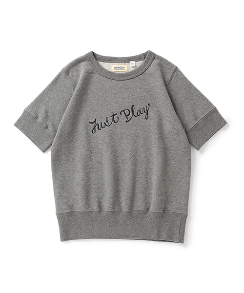 BEAMS BOY（ビームスボーイ）の「BEAMS BOY / メッセージ 刺繍 スウェット クルー（スウェット・レディース・ホワイト/チャコールグレー/ネイビー・ONE SIZE）」の8枚目の写真