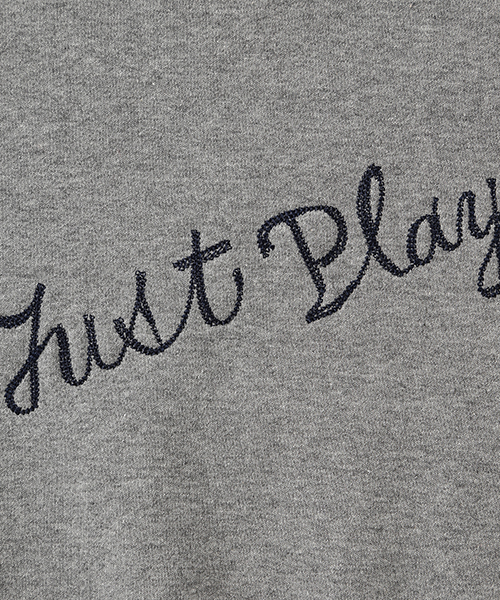 BEAMS BOY（ビームスボーイ）の「BEAMS BOY / メッセージ 刺繍 スウェット クルー（スウェット・レディース・ホワイト/チャコールグレー/ネイビー・ONE SIZE）」の14枚目の写真