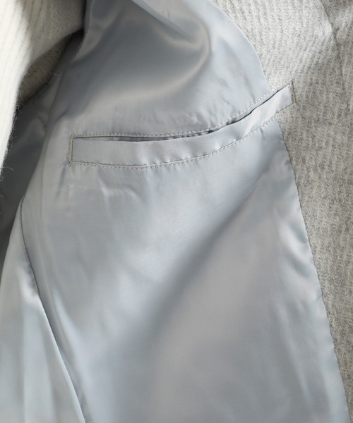 TETE HOMME（テットオム）の「【WEB限定】カシミヤブレンドスタンド