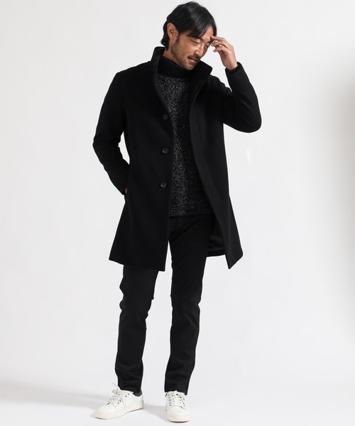 TETE HOMME（テットオム）の「【WEB限定】カシミヤブレンドスタンド