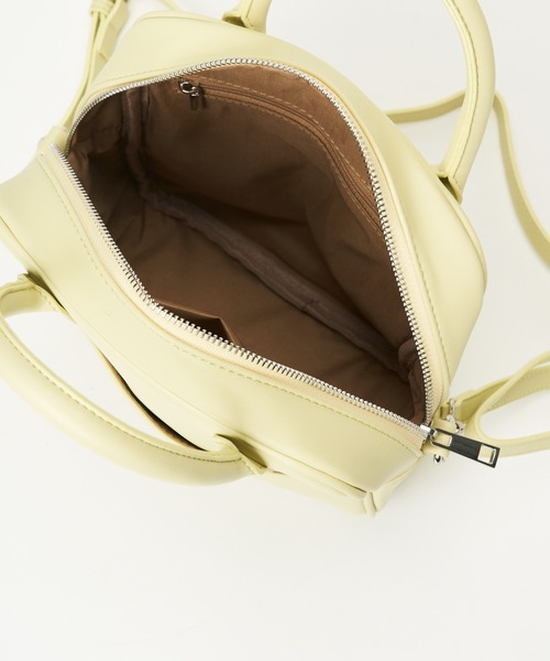 COLONY 2139（コロニートゥーワンスリーナイン）の「スクエアボストンバッグ/ショルダーバッグ（ボストンバッグ・レディース・ブラック/イエロー/グリーン/アイボリー・FREE）」の9枚目の写真